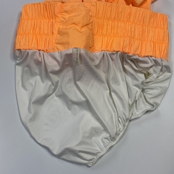 Free People Way Home Orange High Waisted Shorts XL - Picture 9 of 9